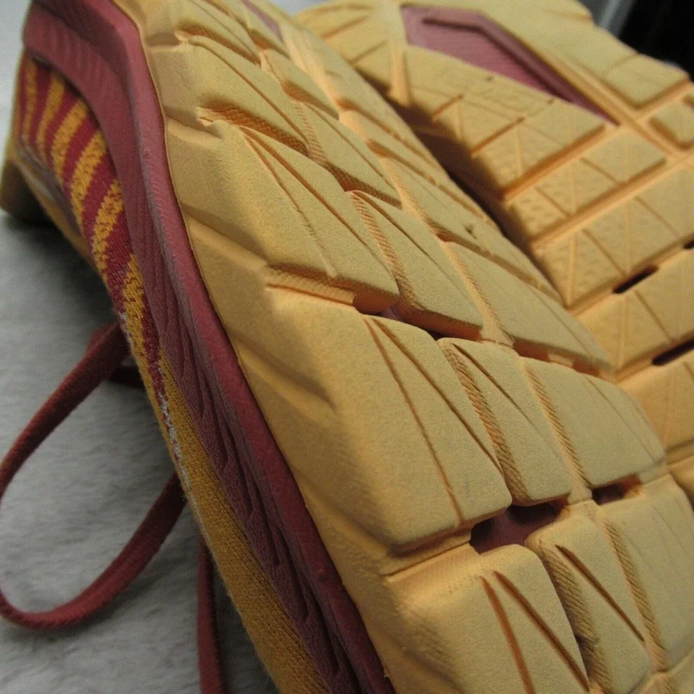 Hoka Mach 5 Shoes Womens 8 B Orange‎ Red Running Sneakers Lightweight Gym Jog
